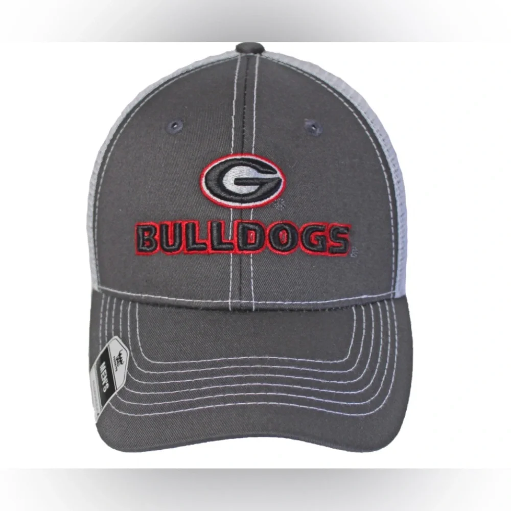Georgia Bulldog Gray Ghost SnapBack Baseball Cap - Picture 1 of 6